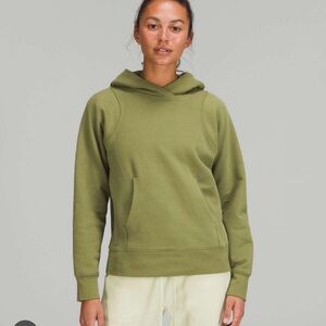 Lululemon loungeful green hoodie